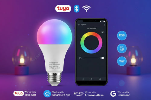 Żarówka LED RGB WiFi Bluetooth