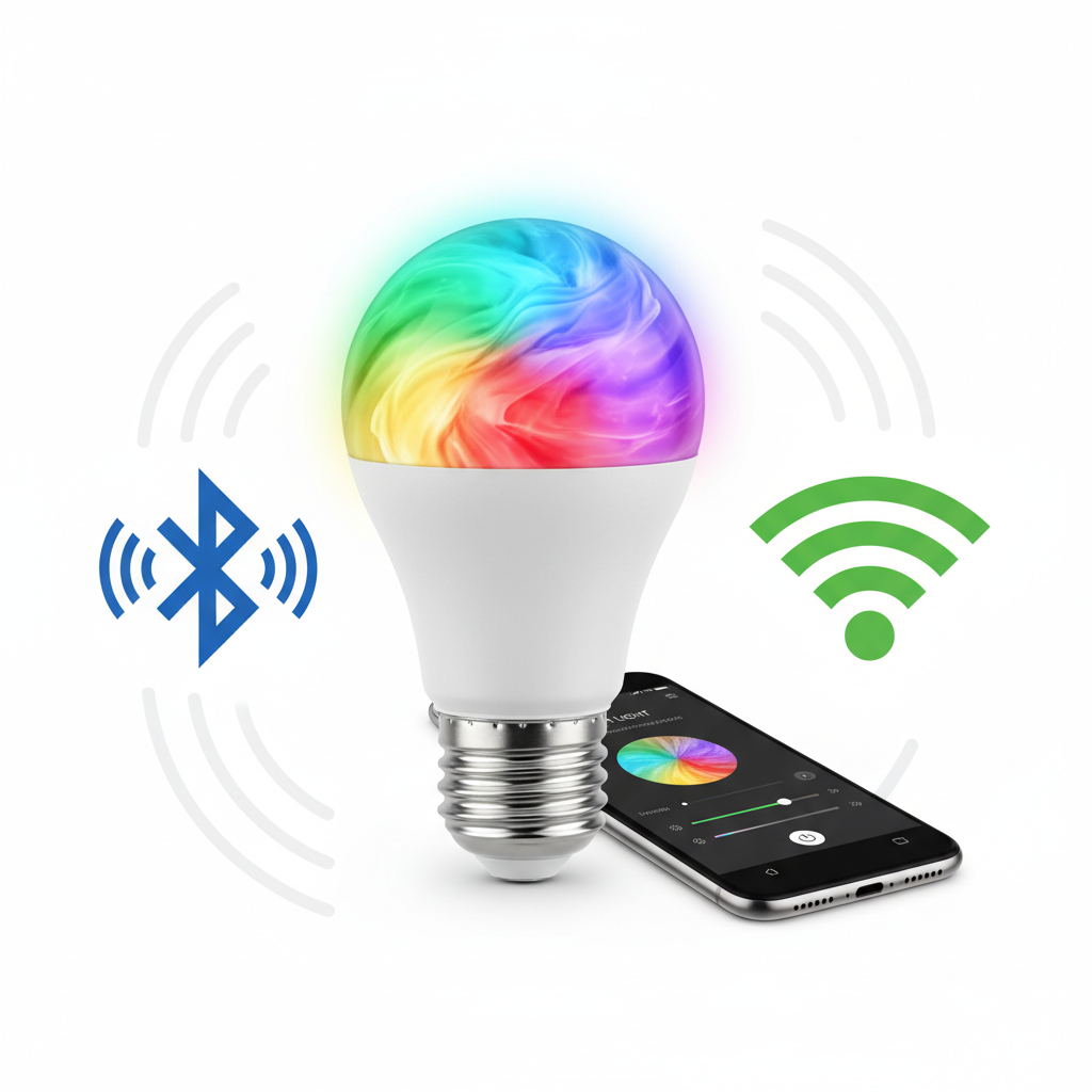 Żarówka LED RGB WiFi Bluetooth