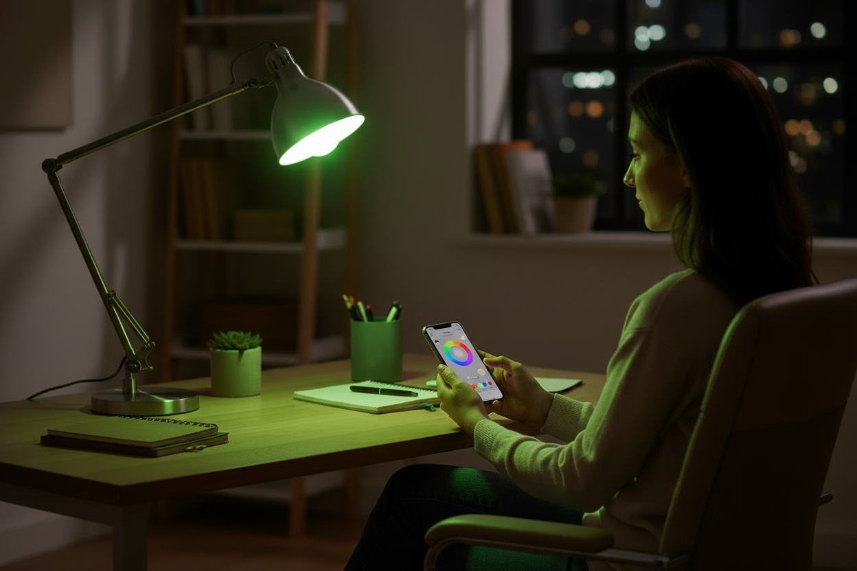 Żarówka LED RGB WiFi Bluetooth