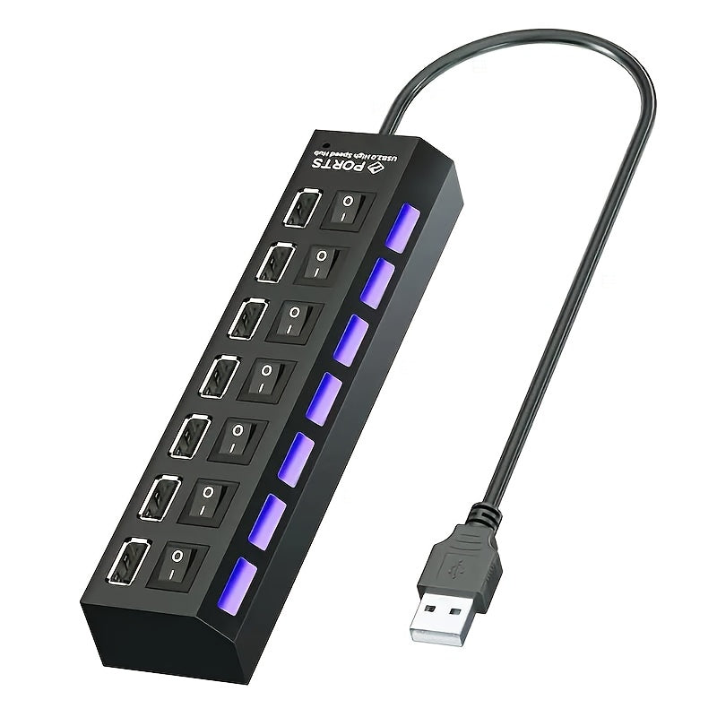 USB Hub 3.0 7 portów