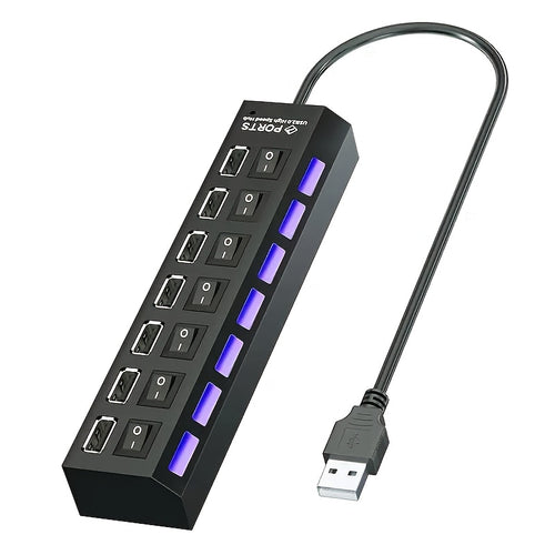 USB Hub 3.0 7 portów